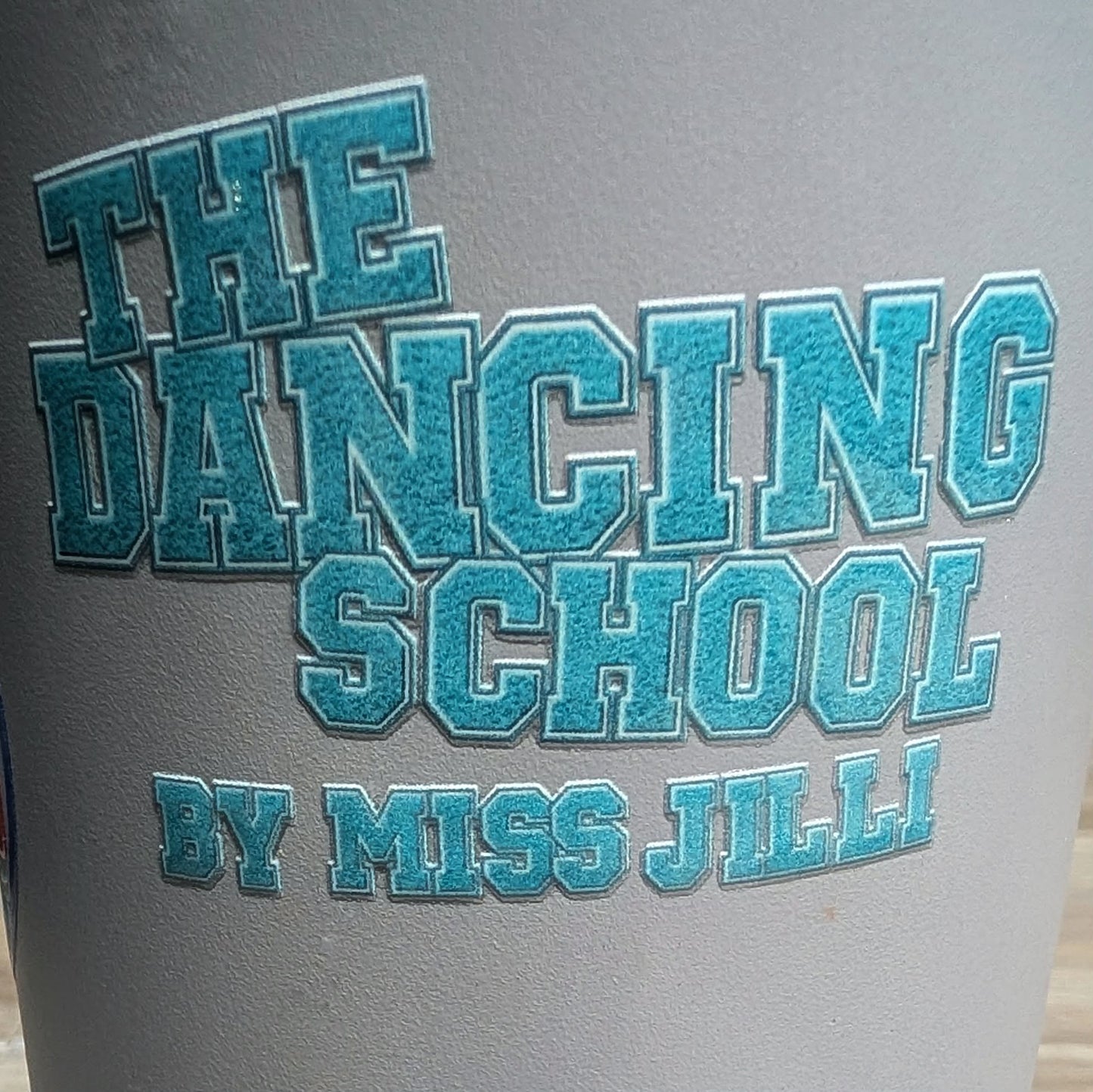 The Dancing School Varsity Logo UV Sticker