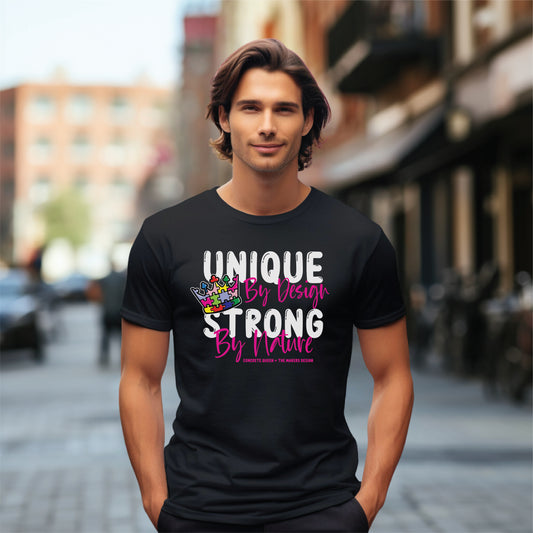 *FUNDRAISER* Unique By Nature, Strong By Nature Autism Awareness Tee