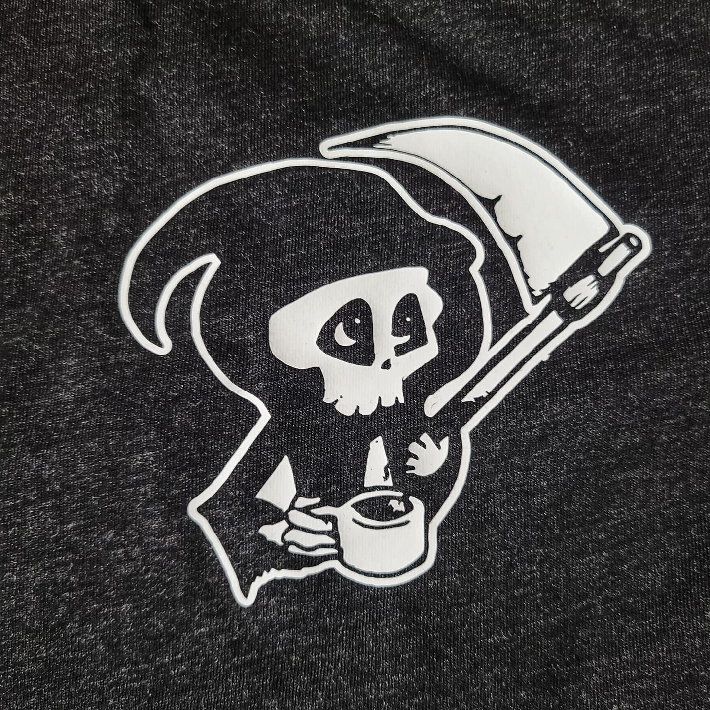 Death Before Decaf Reaper Tee