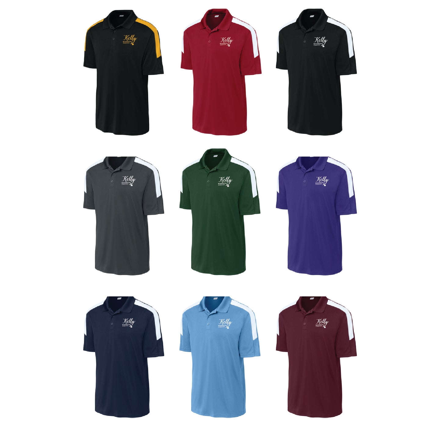 KWA Raglan Sleeve Performance Polo