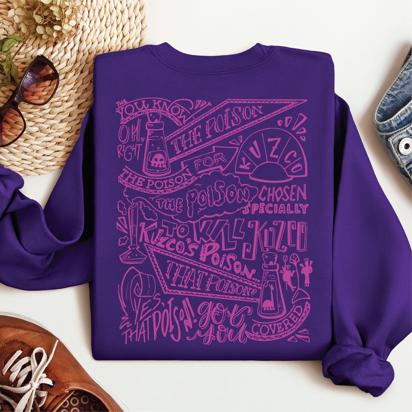 Kuzco's Poison Llama Poison Cozy Crew