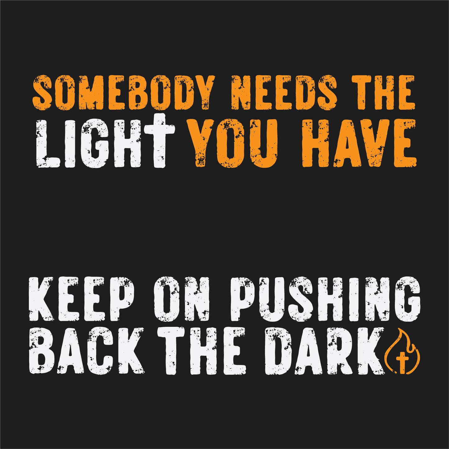 Pushing Back The Dark Tee