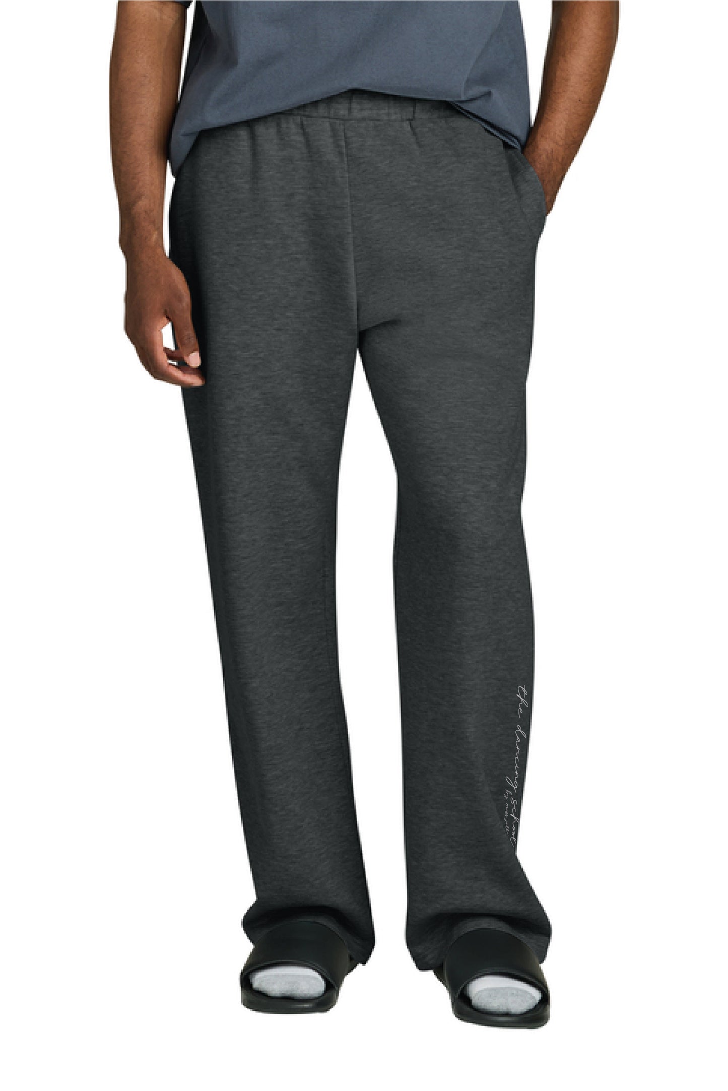 Wide Leg The Dancing School Script Sweatpants