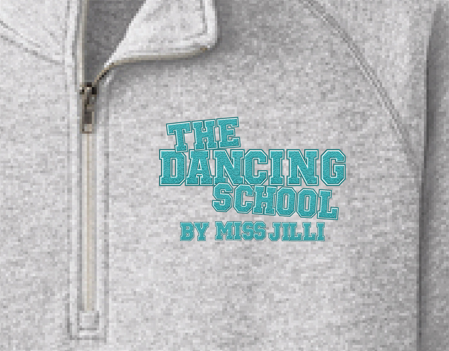 The Dancing School Varsity Logo 1/4 Zip