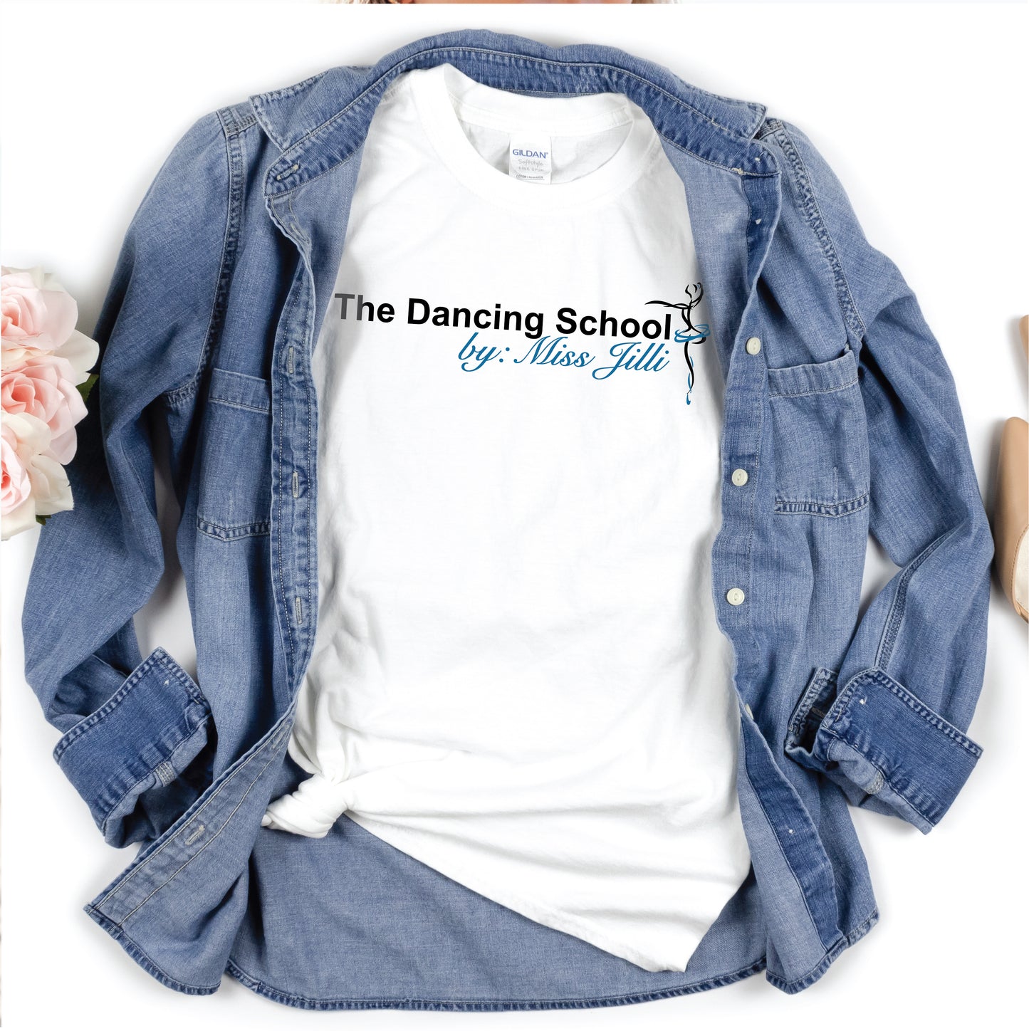 The Dancing School Classic Logo Tee