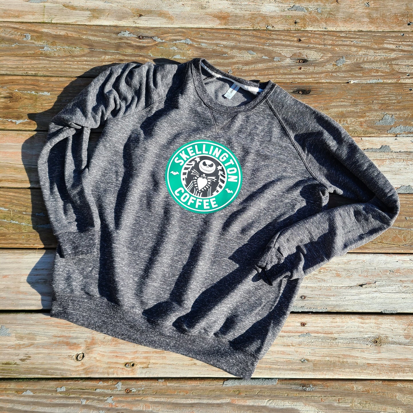 Skellington Coffee Crewneck Sweatshirt