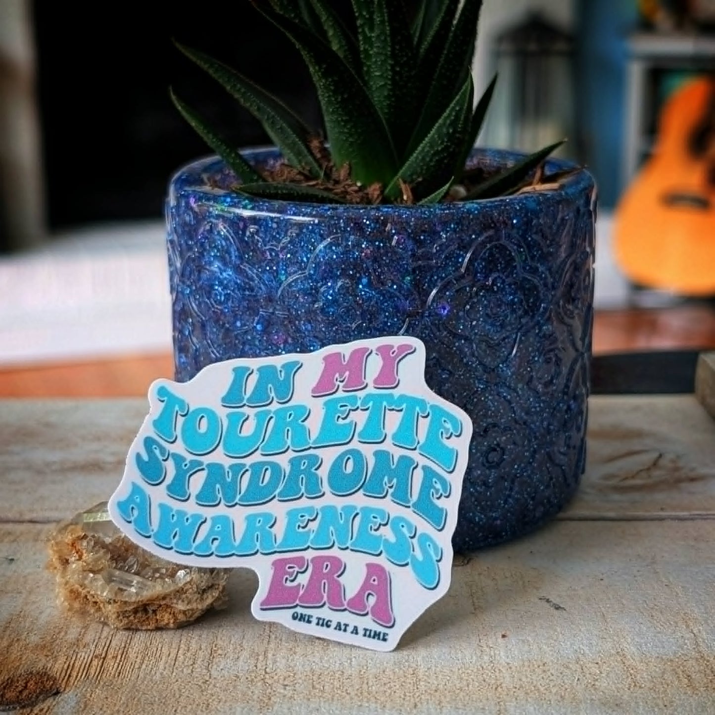 In My Tourette Era Vinyl Sticker