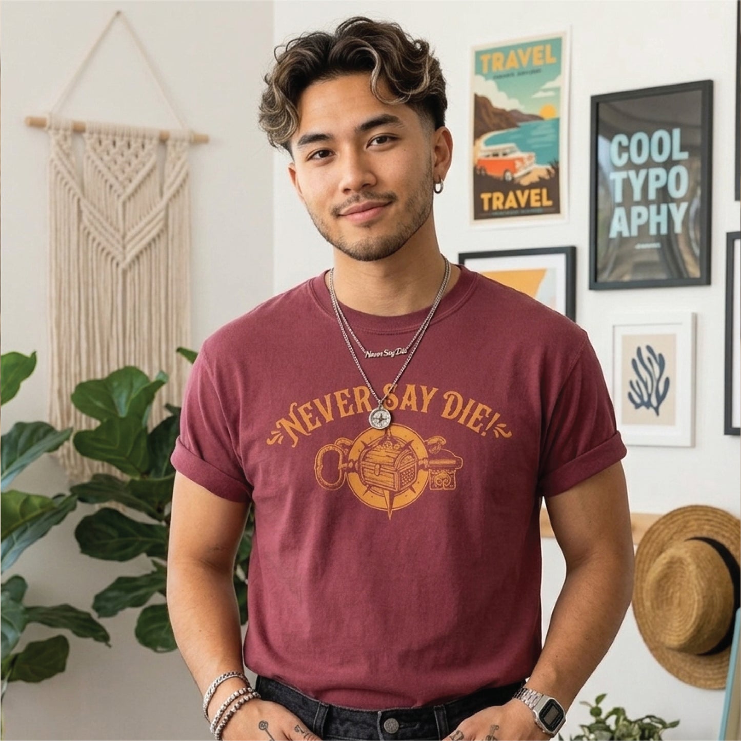 Never Say Die Tee