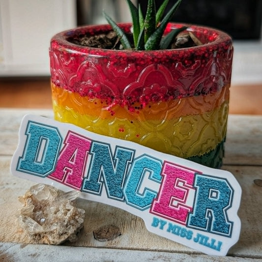Dancer by Miss Jilli Vinyl Sticker