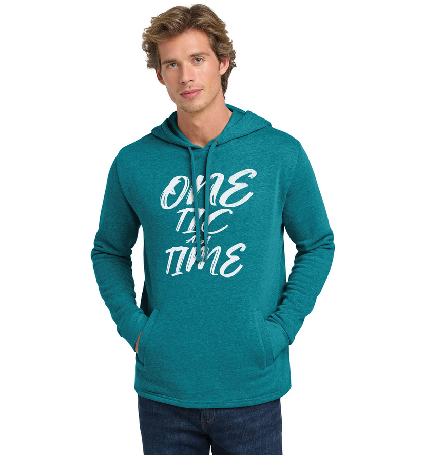 Distressed Logo Adult Malibu Hoodie