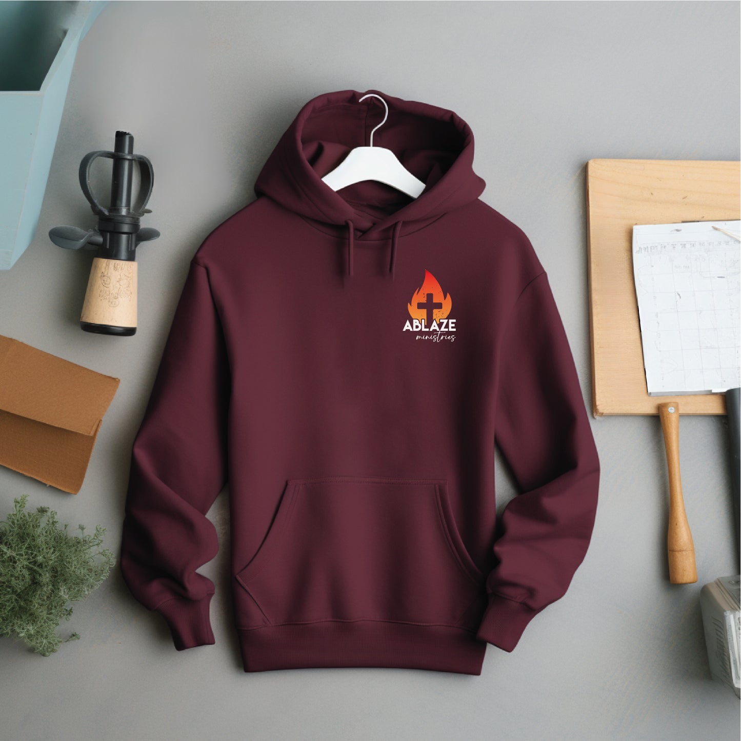 Ablaze Set The World on Fire Hoodie