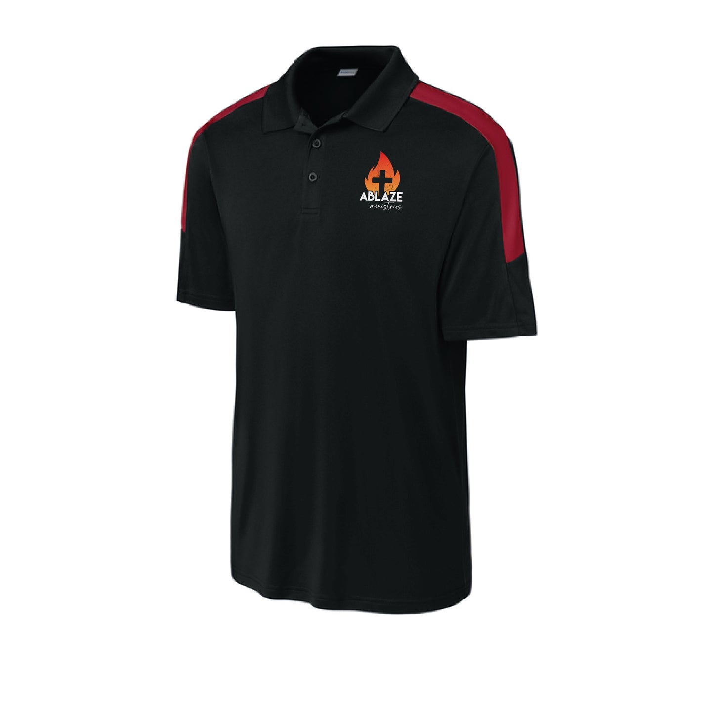 Ablaze Logo Unisex Polo