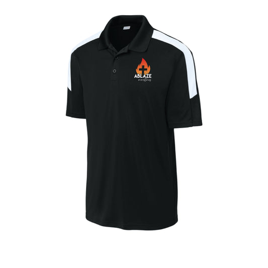Ablaze Logo Unisex Polo