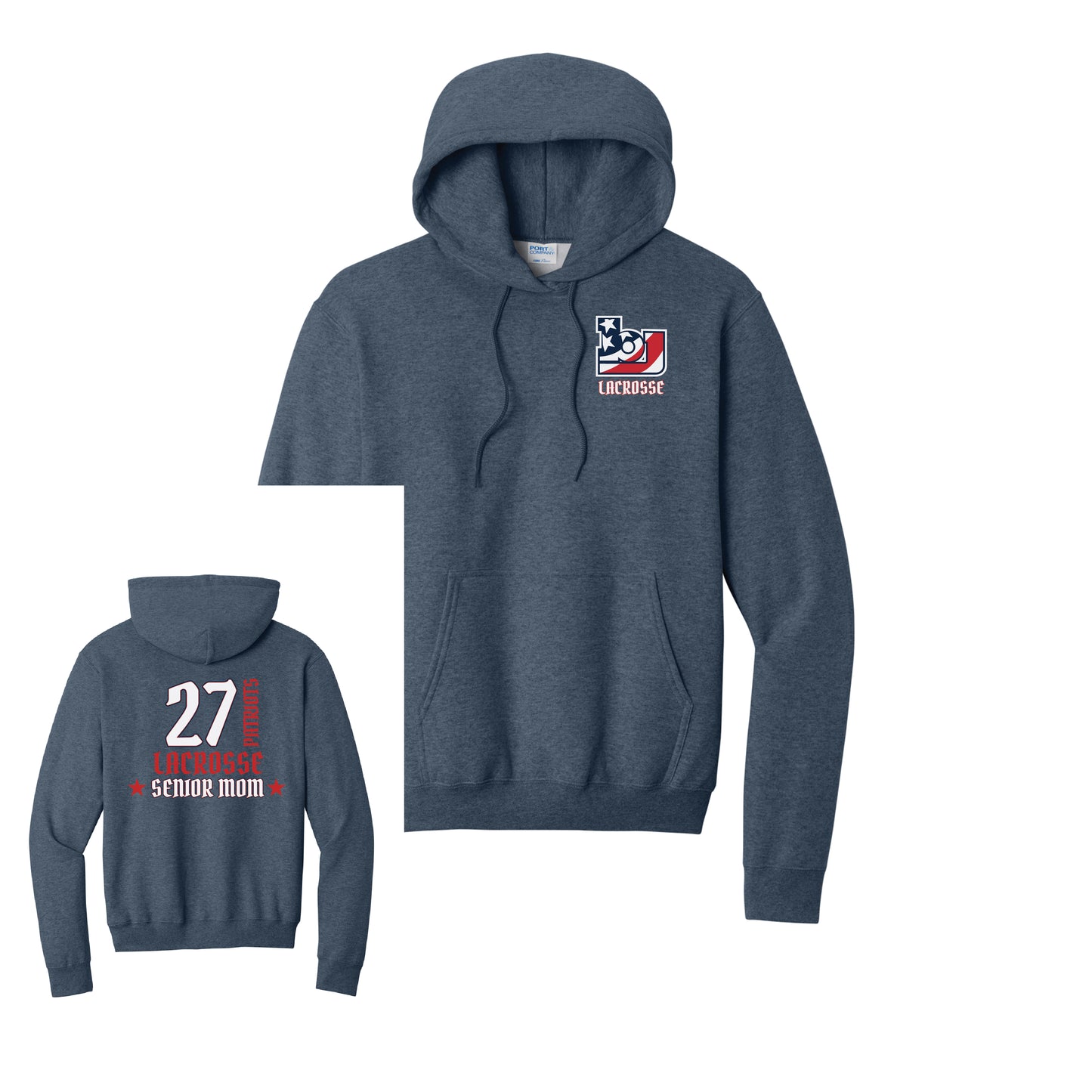 BJ Lacrosse Customized Hoodie