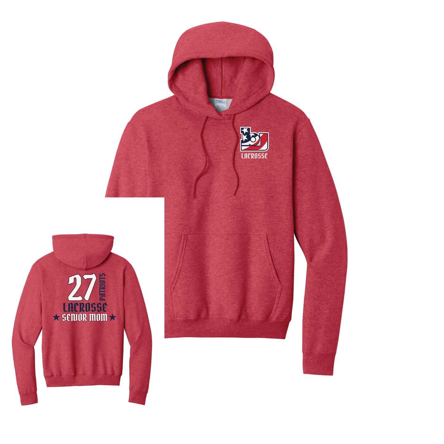 BJ Lacrosse Customized Hoodie