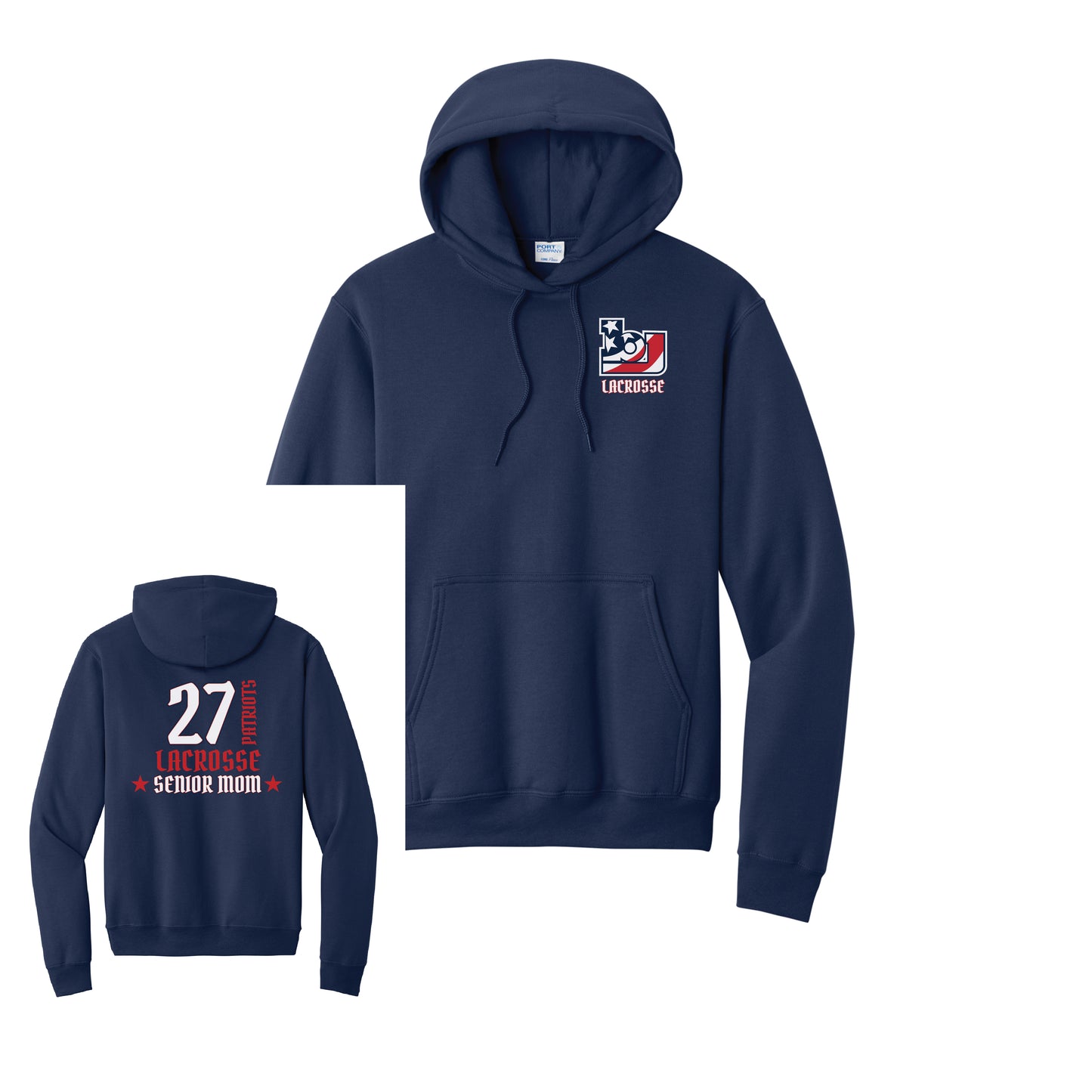 BJ Lacrosse Customized Hoodie