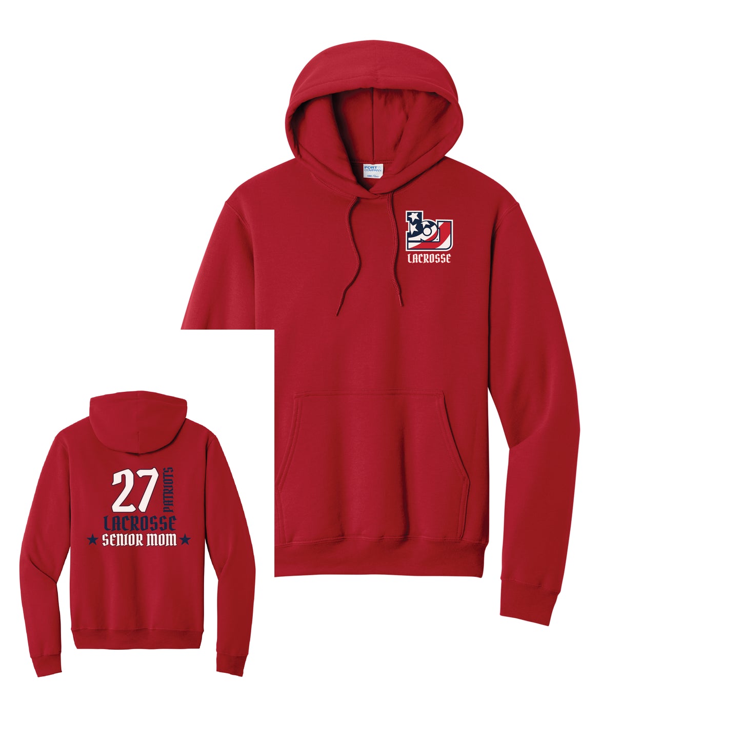 BJ Lacrosse Customized Hoodie