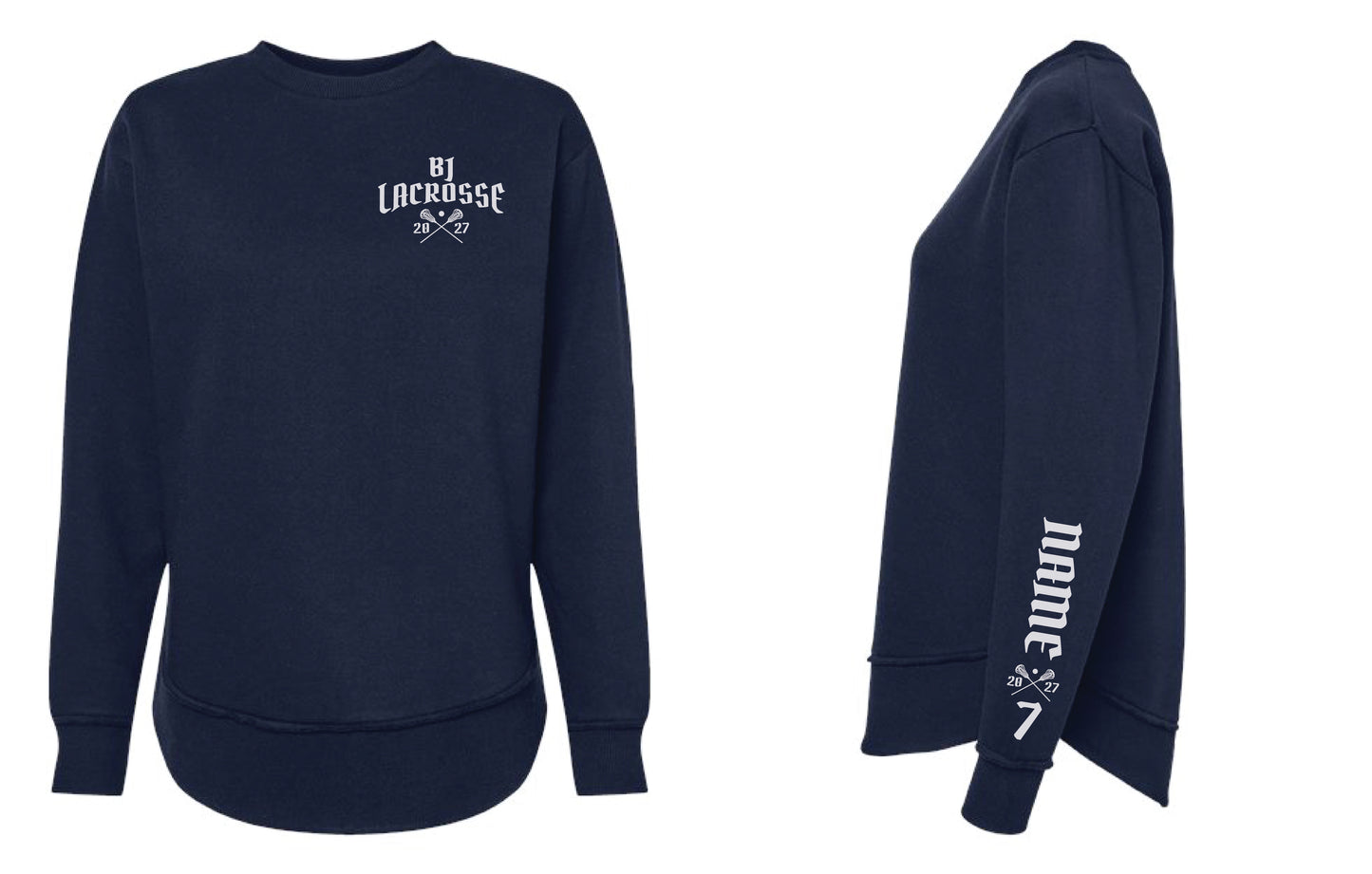 BJ Lacrosse Ladies Customizable Tunic Crew