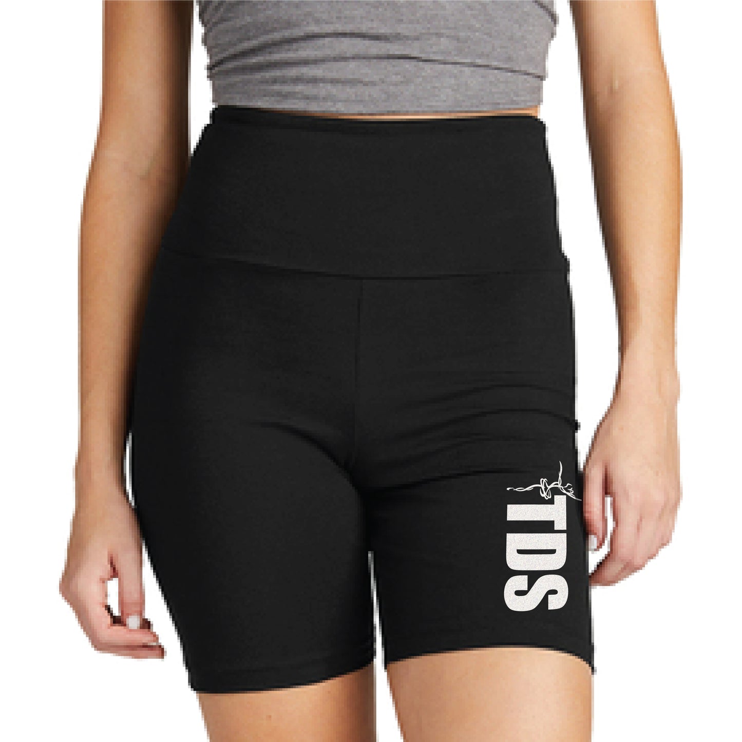 The Dancing School New Logo Ladies Bike Shorts