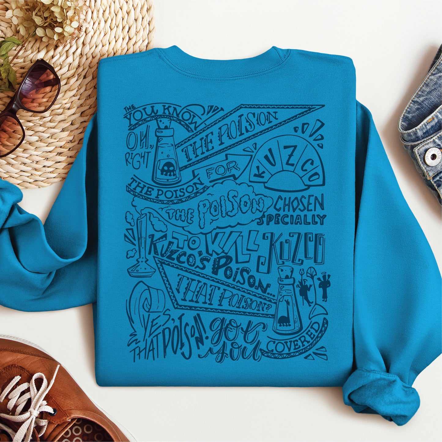 Kuzco's Poison Llama Poison Cozy Crew