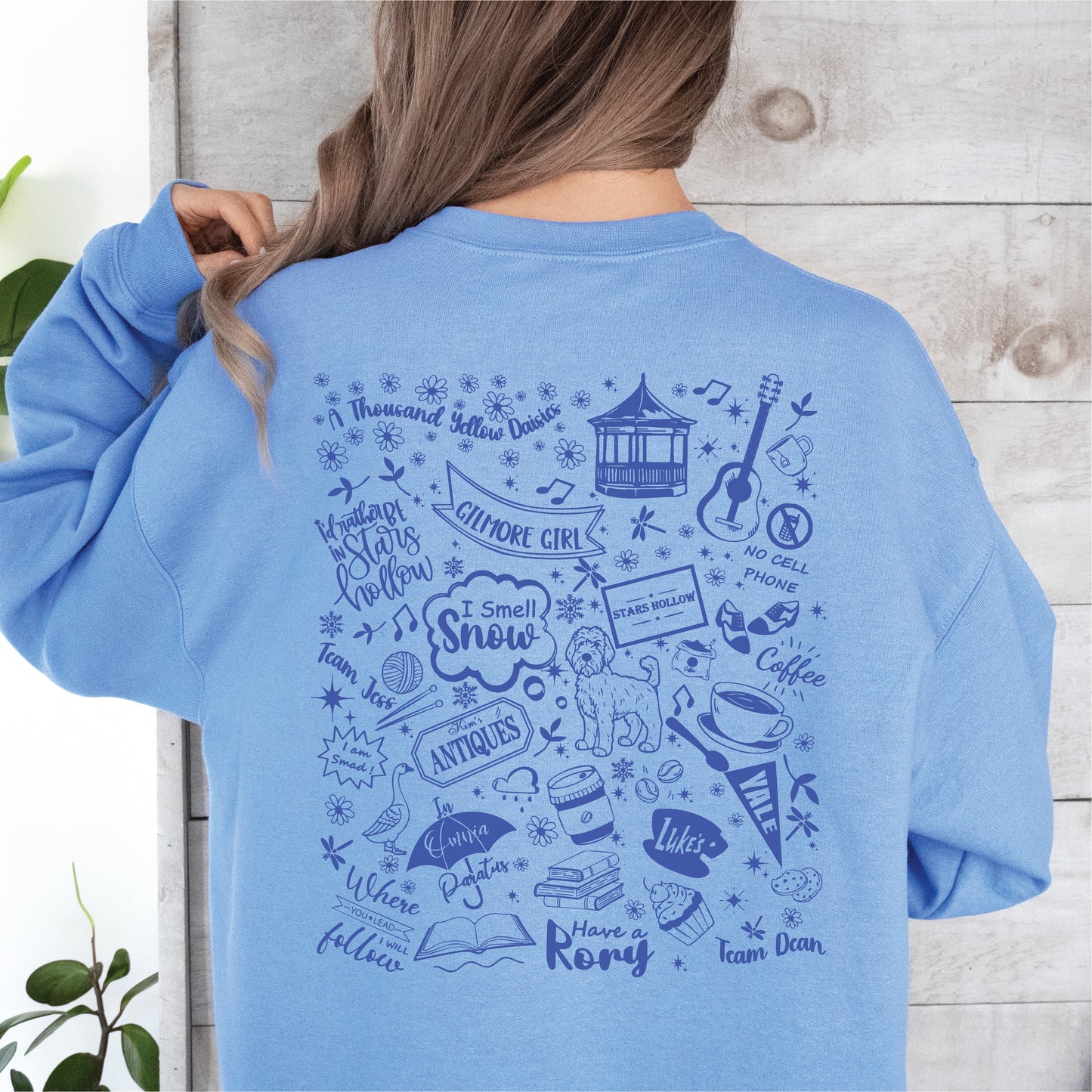 Gilmore Girls Cozy Stars Hollow Crew Sweatshirt
