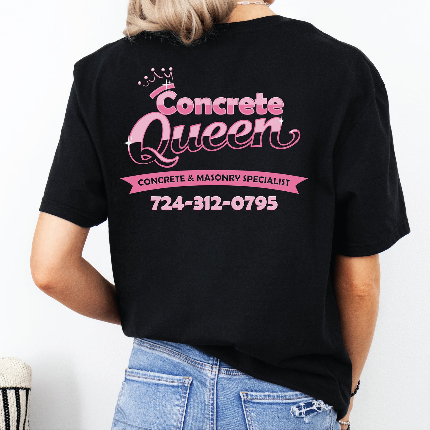Concrete Queen Logo Tee