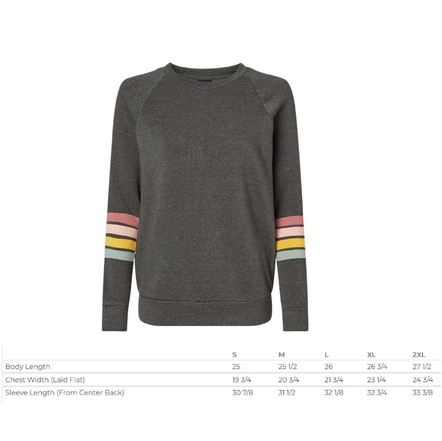 KWA Rainbow Realtor Customized Ladies Crewneck Sweatshirt