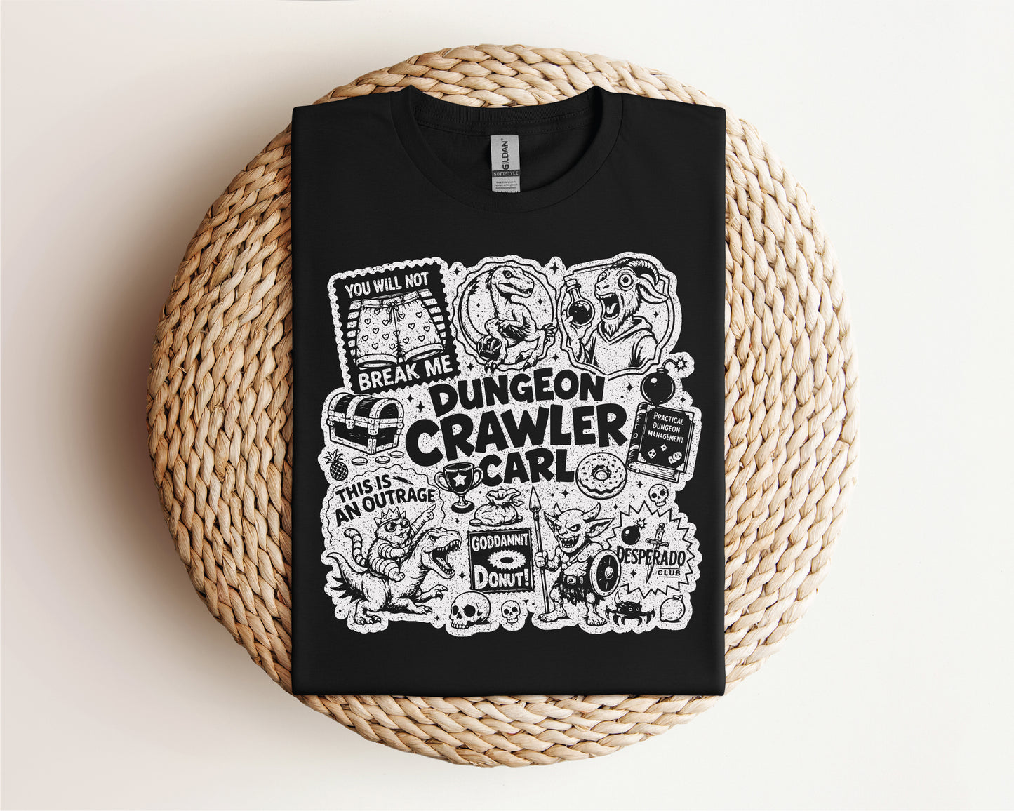 Dungeon Crawler Carl Comic Tee
