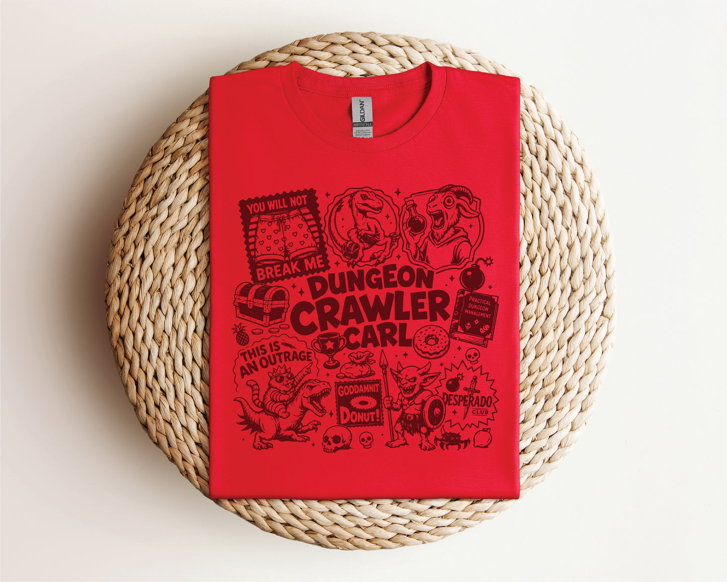 Dungeon Crawler Carl Comic Tee