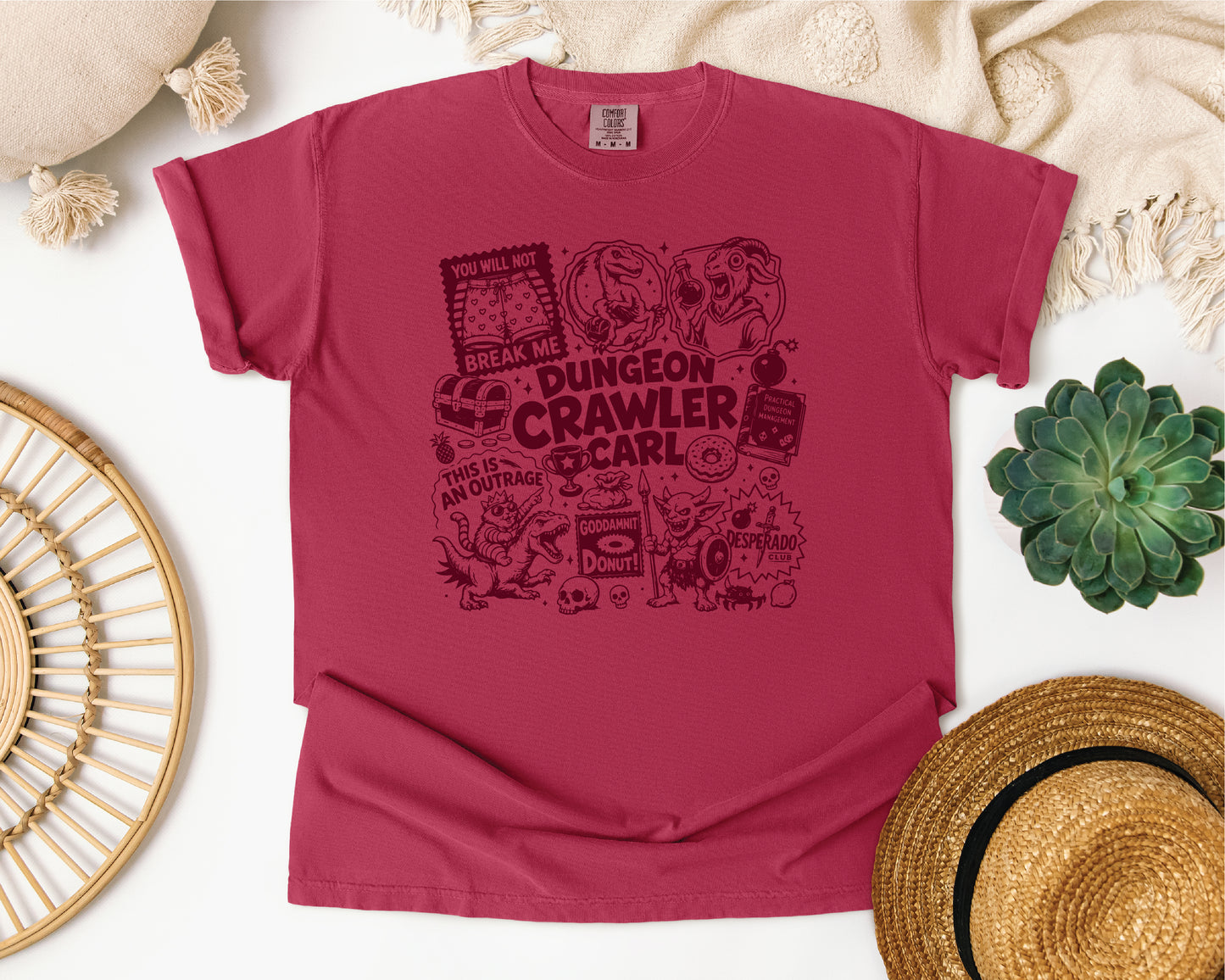 Dungeon Crawler Carl Comic Tee