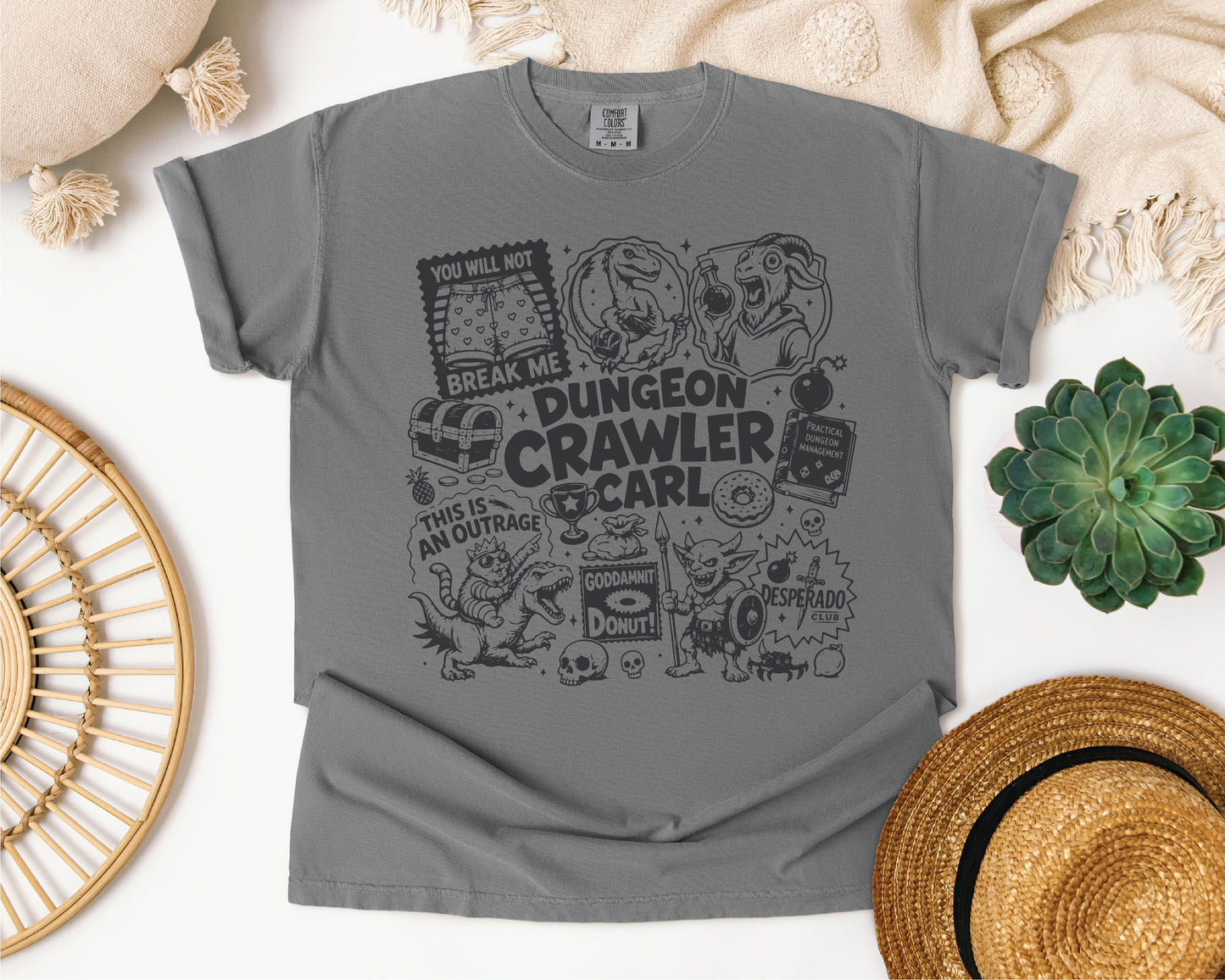 Dungeon Crawler Carl Comic Tee