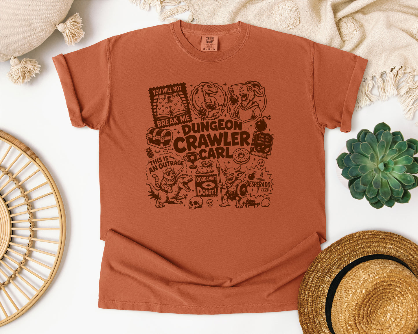 Dungeon Crawler Carl Comic Tee