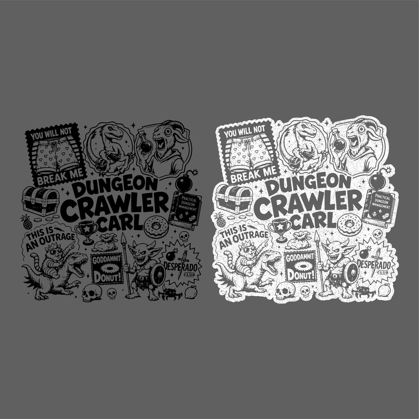 Dungeon Crawler Carl Comic Tee