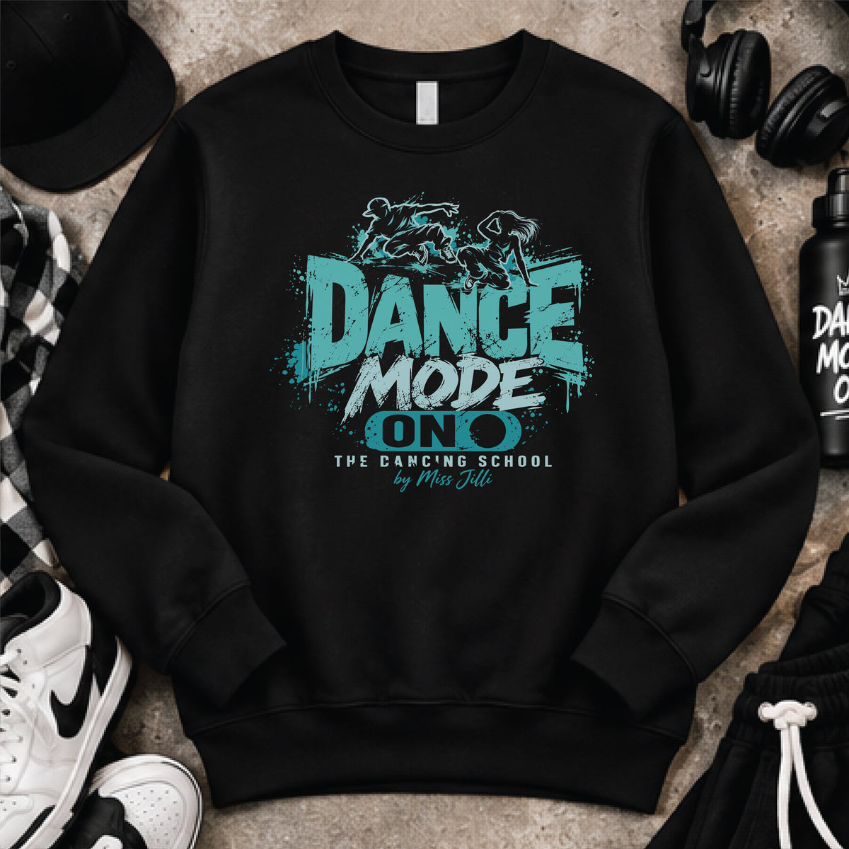 Dance Mode On Sweatshirt - Crew & Hoodie Options