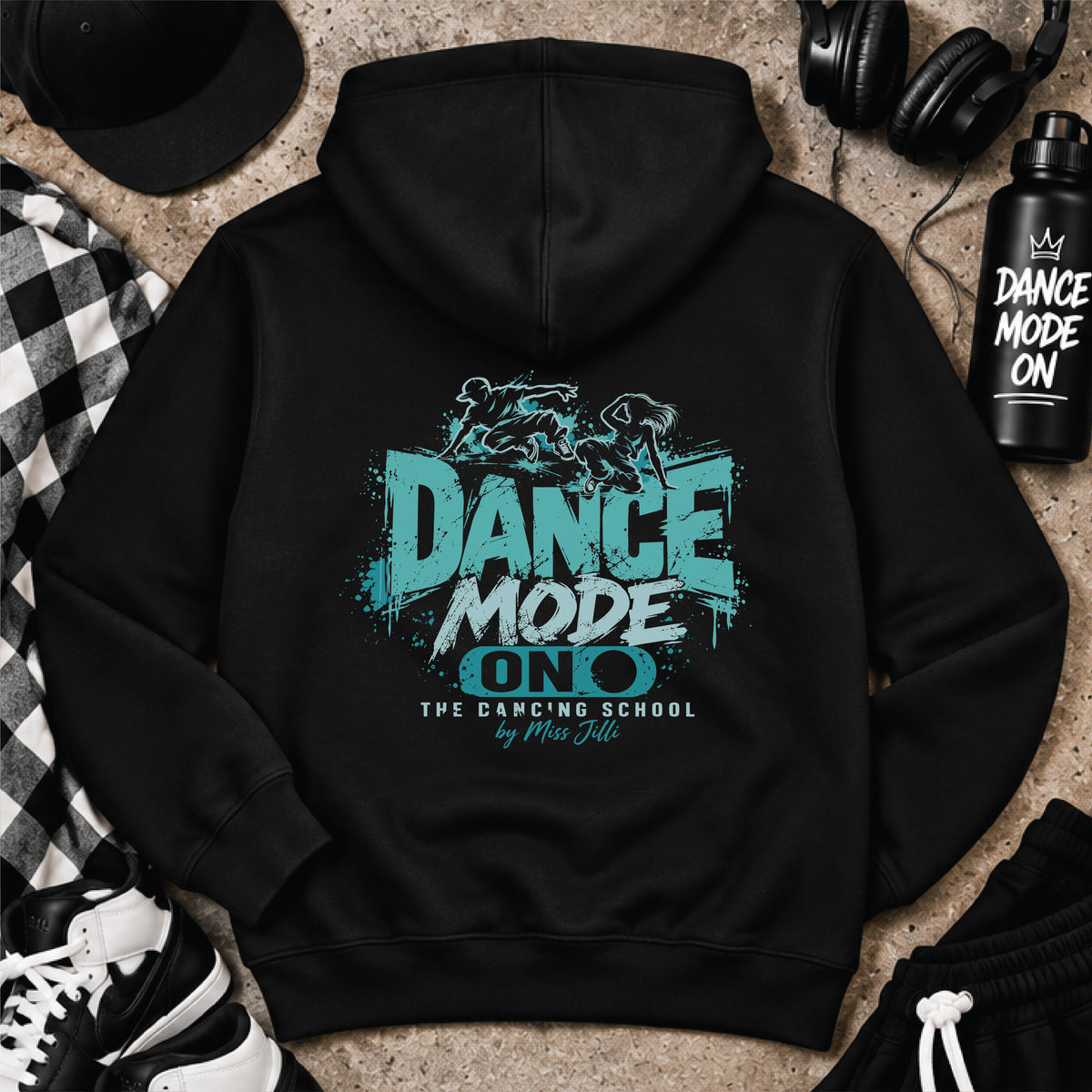Dance Mode On Personalized Zip Hoodie
