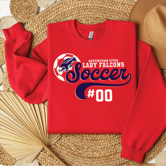 Red Lady Falcons Player Crew
