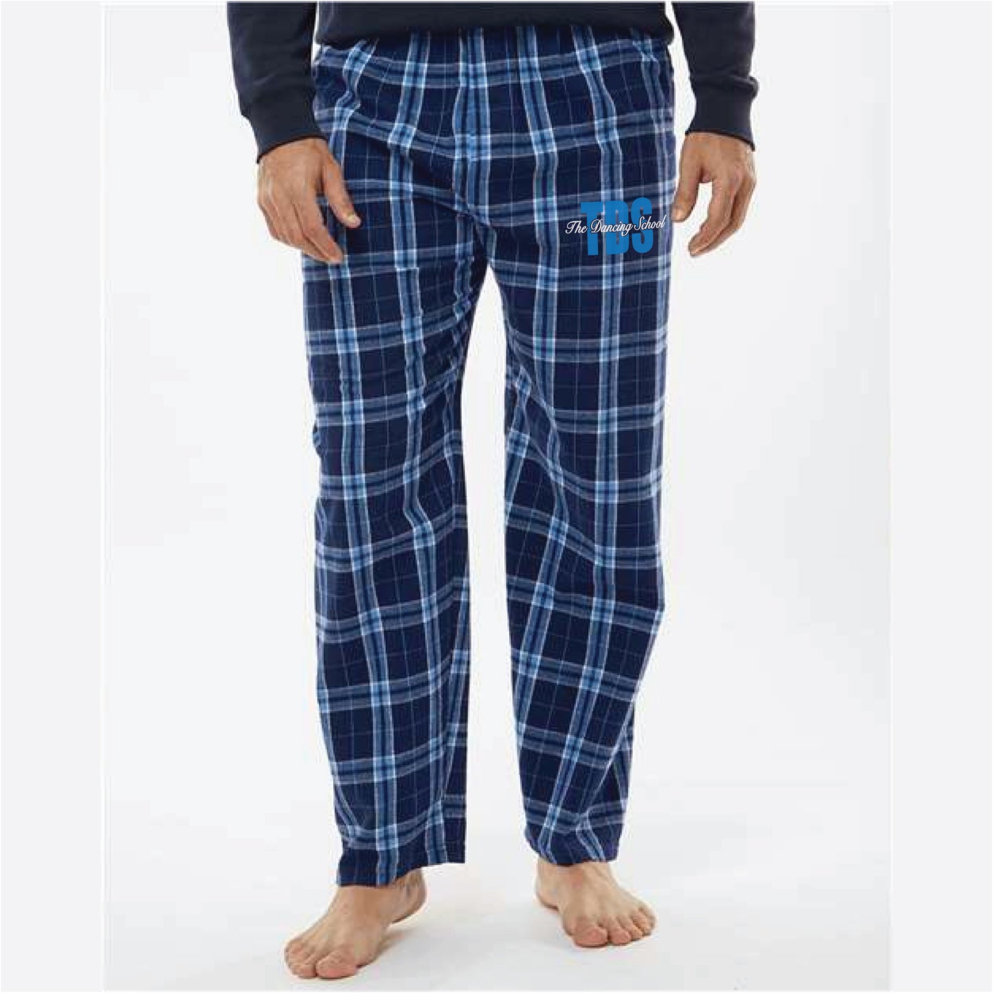 The Dancing School Block Logo Flannel PJ Pant