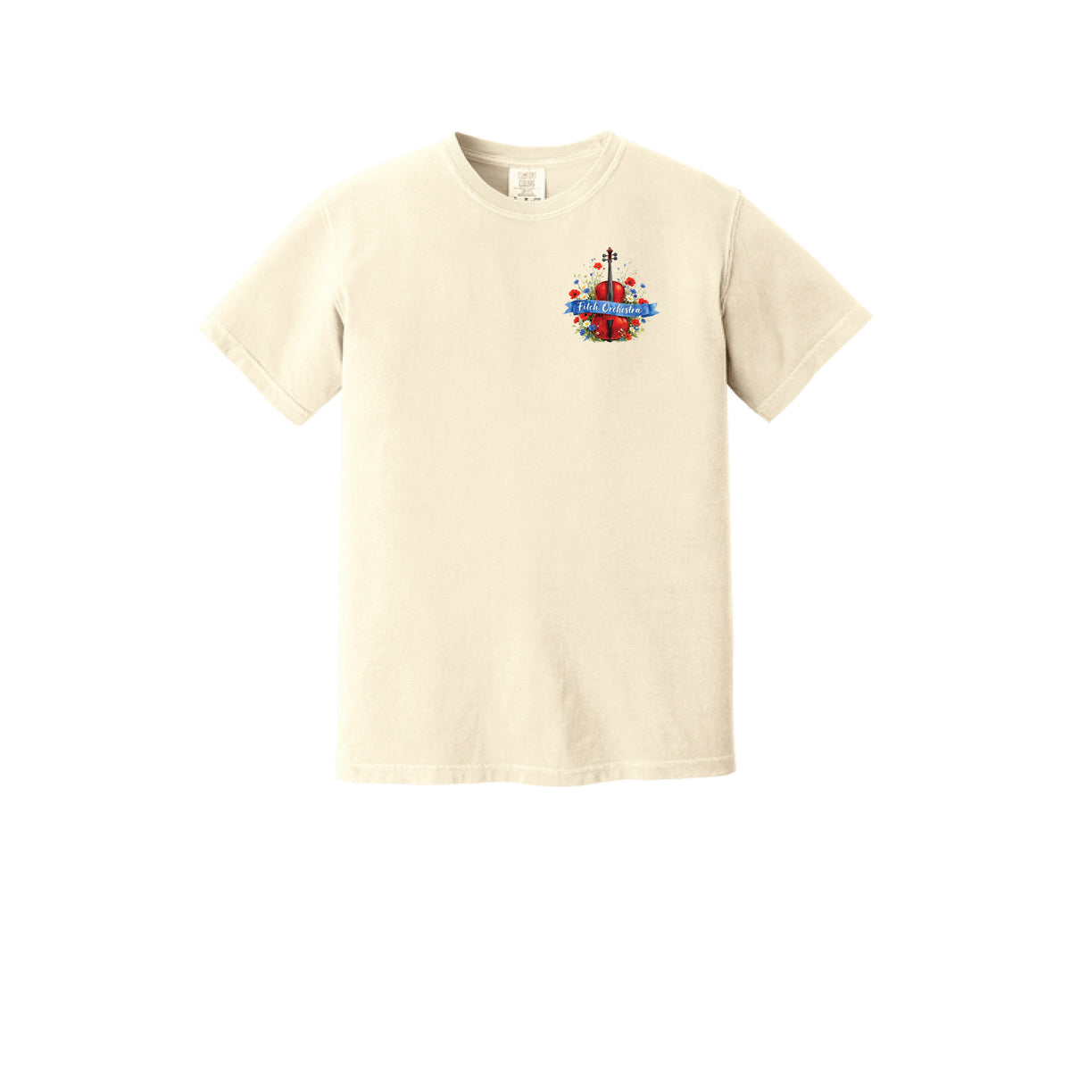 Fitch Orchestra Floral Comfort Colors Tee