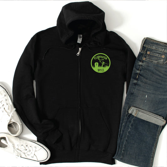 Flowers for Bill Logo Zip Hoodie
