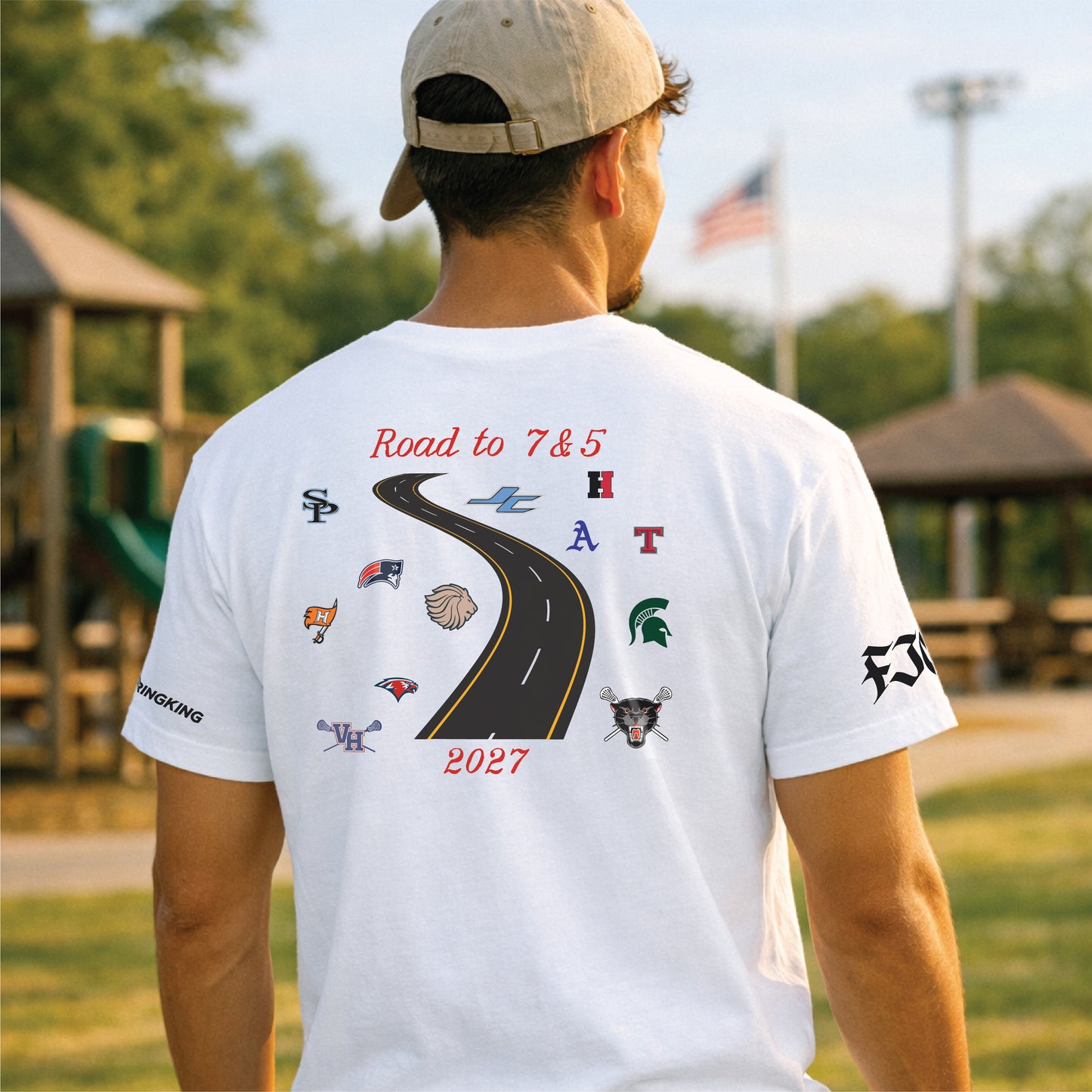 Road to 7&5 Fundraiser Tee