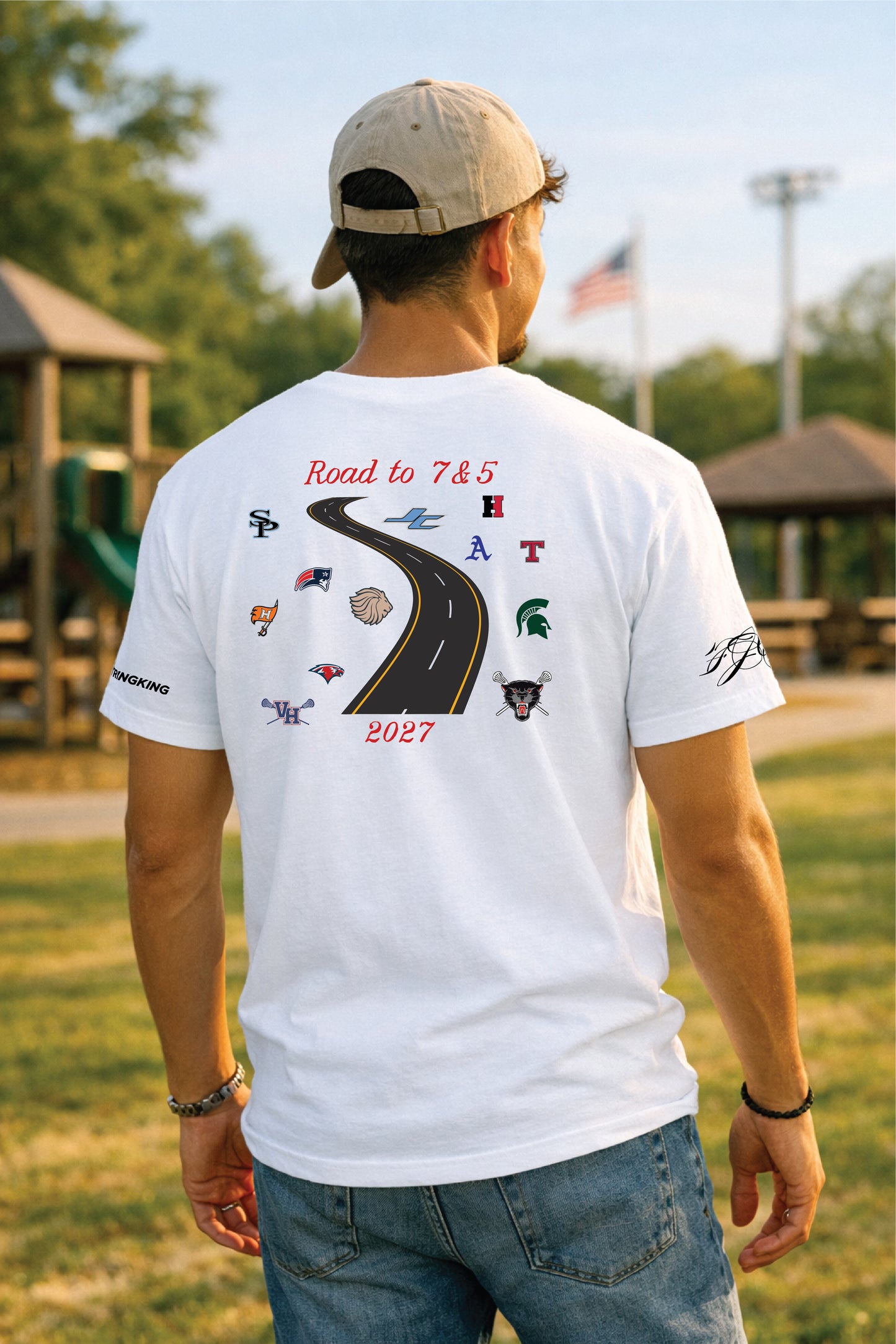 Road to 7&5 Fundraiser Tee