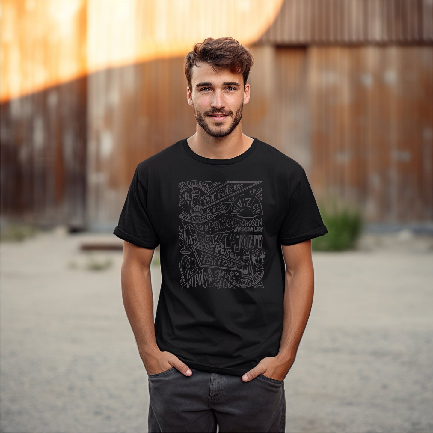 Kuzco's Poison, The Poison for Kuzco Collage Tee