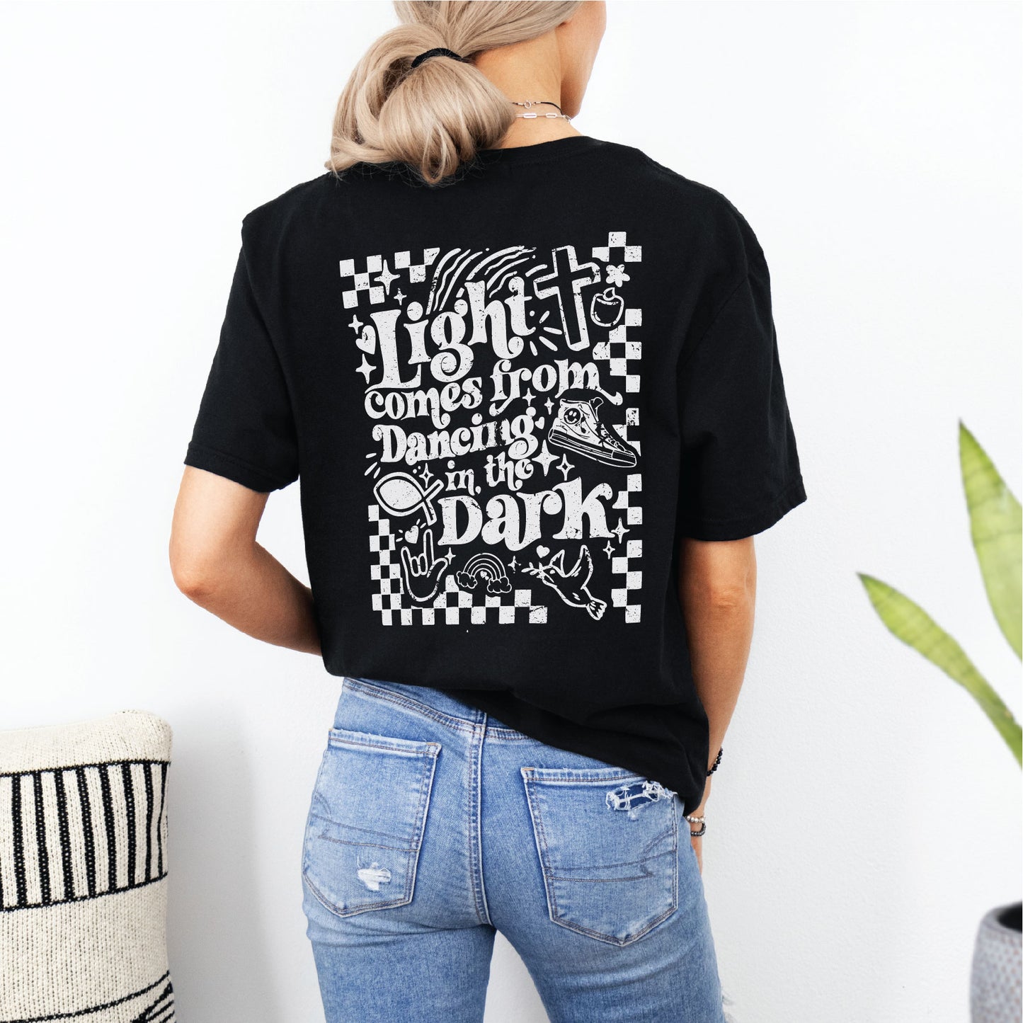 Retro Spark Tee – Hand-Drawn Edition