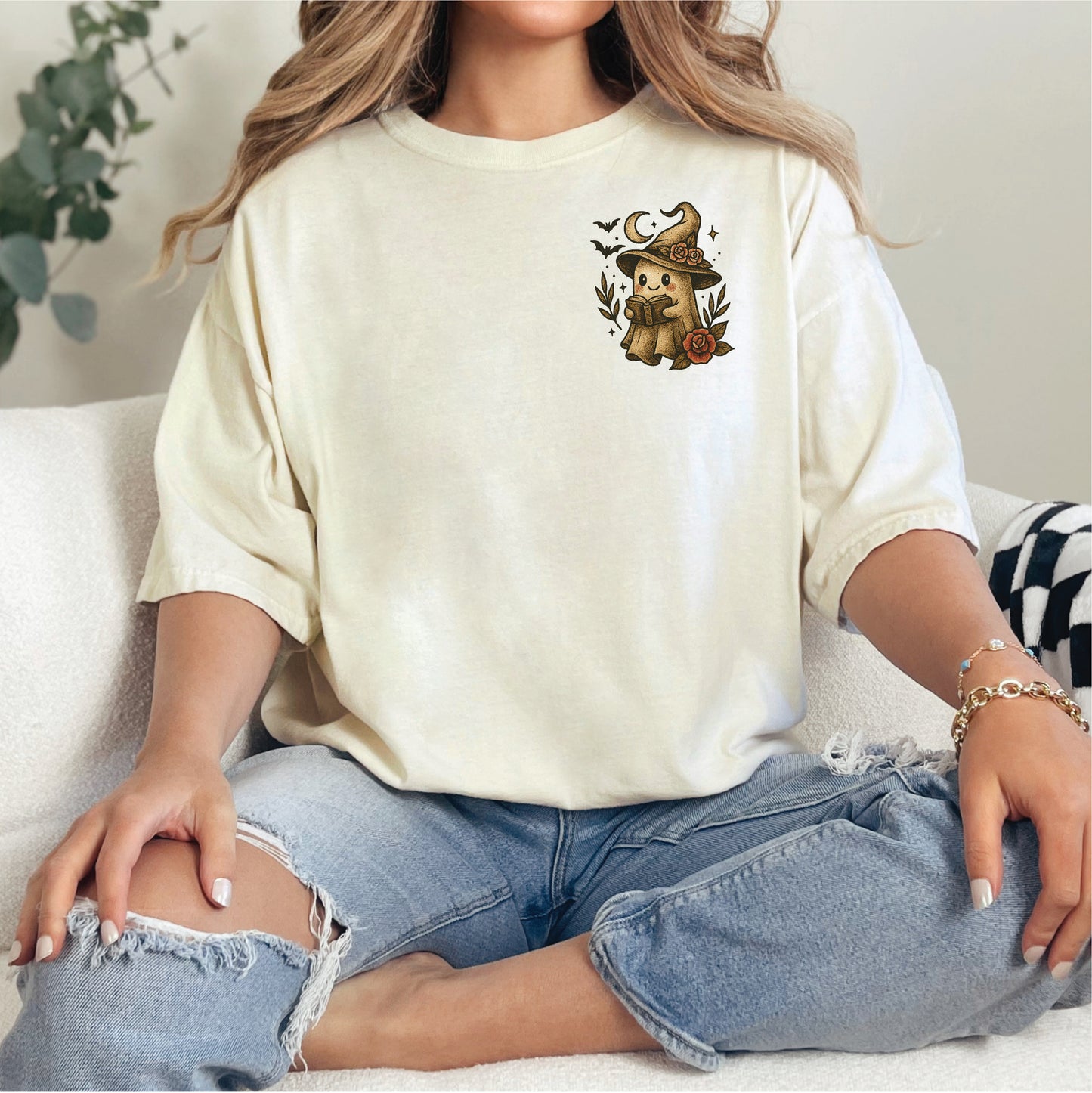 Spellbound Scholar Ghostie Crew with Pocket