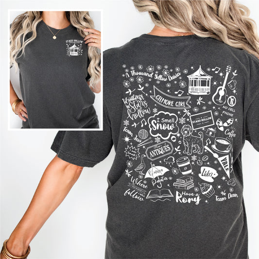 Gilmore Girls Comfort Colors Collage Tee