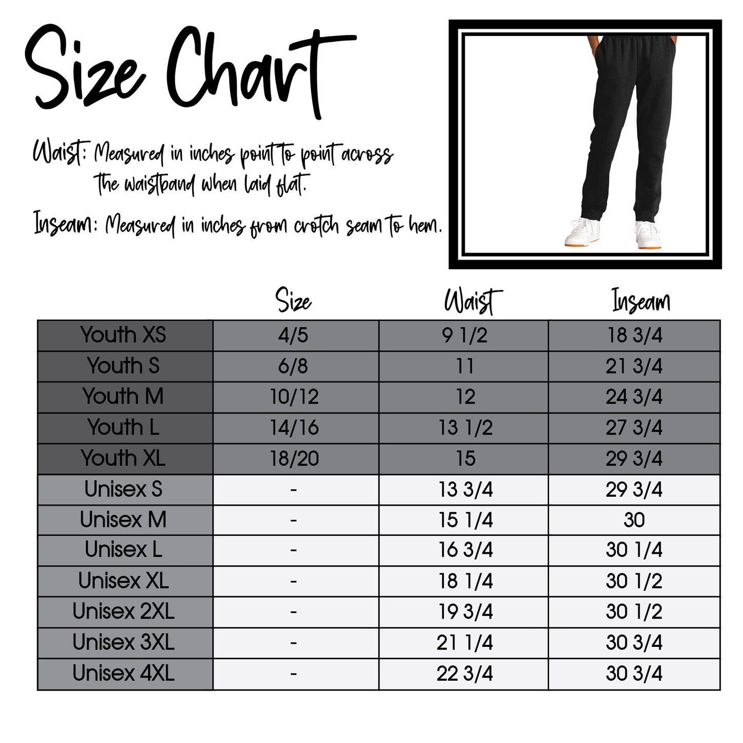 One Tic At A Time Jogger Youth Sweatpants