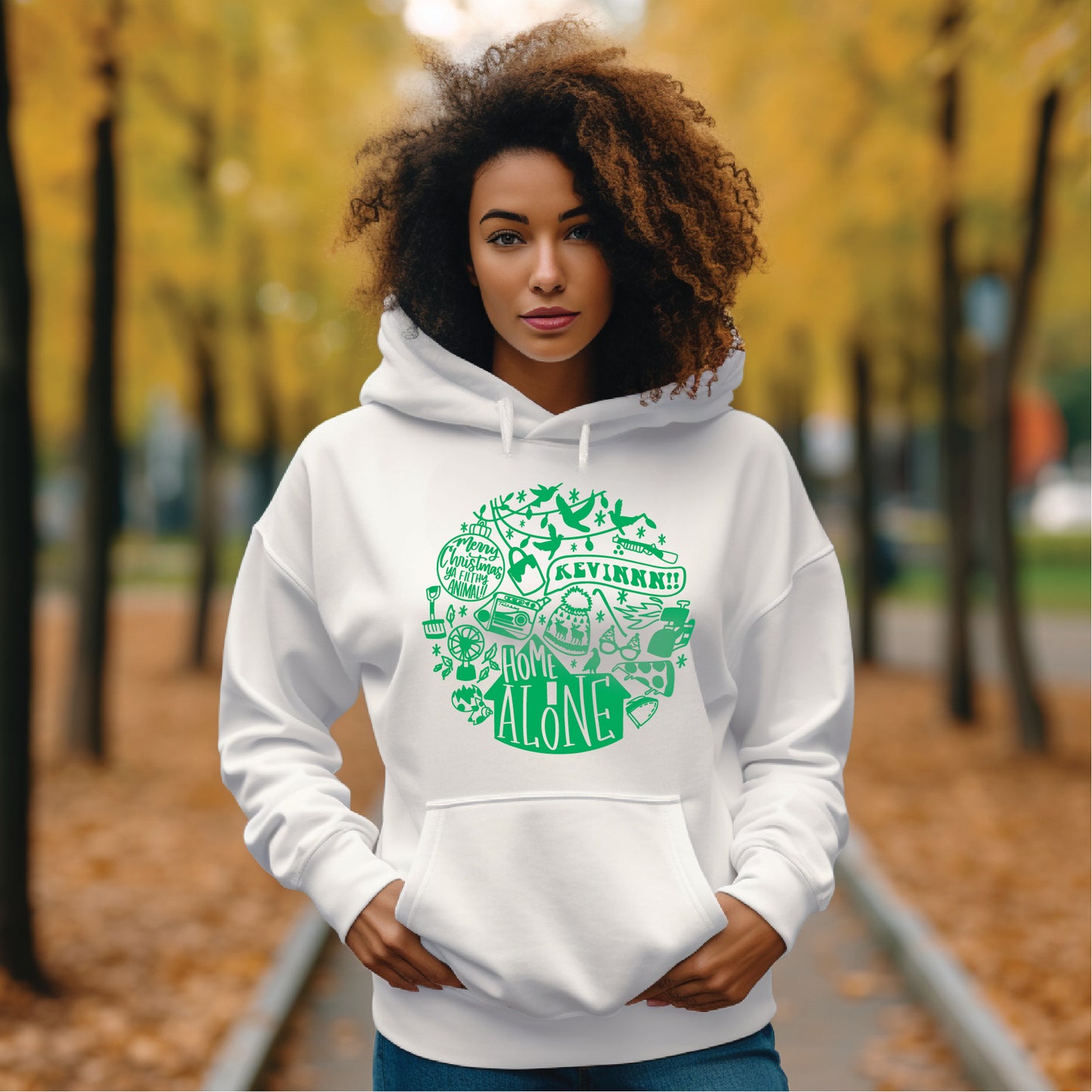 Home Alone Collage Hoodie