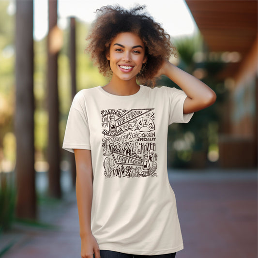 Kuzco's Poison, The Poison for Kuzco Collage Tee
