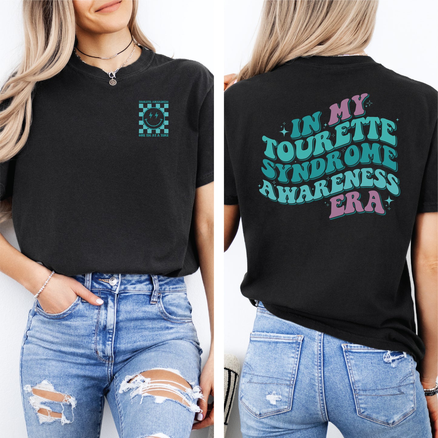 In My Tourette Awareness Era Comfort Colors Tee