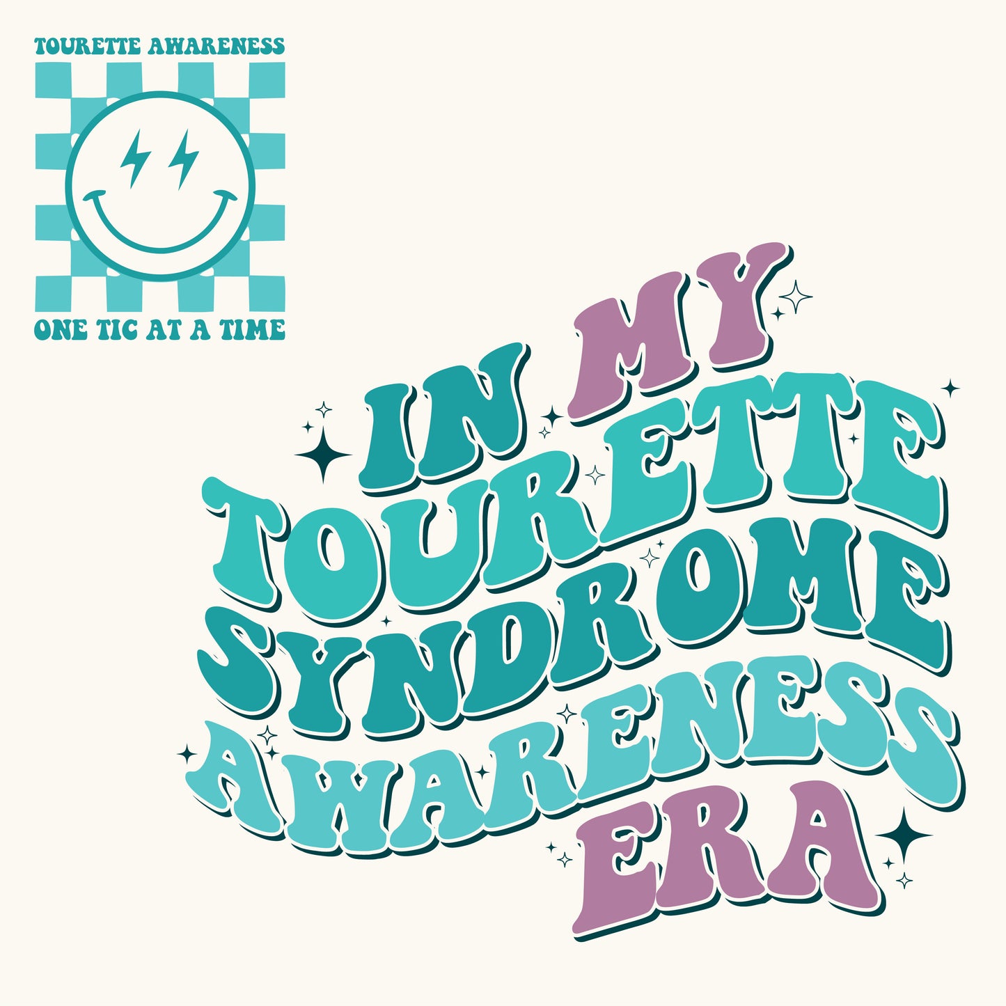 In My Tourette Awareness Era Comfort Colors Tee